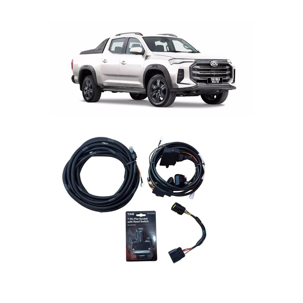 TAG | Heavy Duty Towbar & Direct Fit Wiring Kit | LDV T60 T60 Max SK8C Ute Megatub 2024–On | T7P702-K202