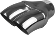 Y Piece Exhaust Tip - 2" Inch - 3" Inch (Expandable) 3" Inch (Out)