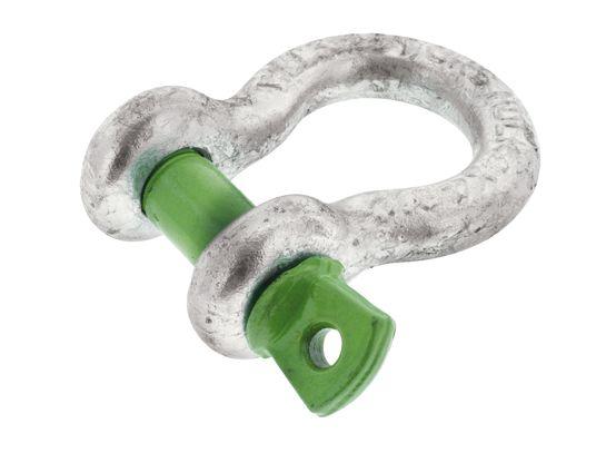 Hulk 4X4 - BOW SHACKLE 3250kg GALVINISED BODY DIA 16mm PIN DIA 19mm