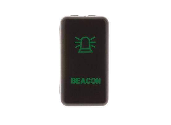 Hulk 4X4 - SWITCH PUSH BUTTON ON / OFF OE RPL 12V BEACON GREEN ILLUM